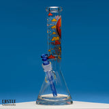 Castle Glassworks Robot 14" 9 mm Beaker Bong