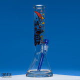 Castle Glassworks Robot 14" 9 mm Beaker Bong
