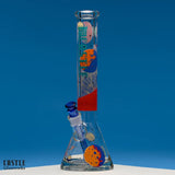 Castle Glassworks Space Case 16" 9 mm Glass Bong with 12 mm Base