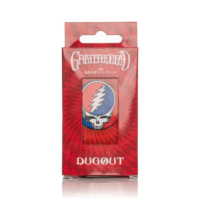 West Coast Gifts Dugout Grateful Dead | 3.8" Steal Your Face Dugout W/Borosilicate Taster Grateful Dead | 3.8" Steal Your Face Dugout W/Borosilicate Taster
