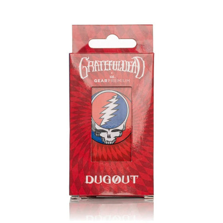 West Coast Gifts Dugout Grateful Dead | 3.8" Steal Your Face Dugout W/Borosilicate Taster Grateful Dead | 3.8" Steal Your Face Dugout W/Borosilicate Taster