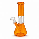 8" Color Rush Percolator Glass Bong