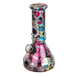 6" Vivid Vault Mini Glass Beaker Bong