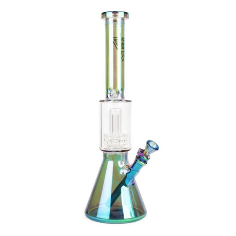 West Coast Gifts Glass Bong Red Eye Tek 16-Inch Terminator Dual Chamber Water Pipe Red Eye Tek 16" Dual Chamber Bong