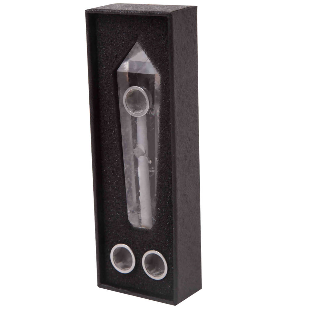 QUARTZ PIPE | CLEAR