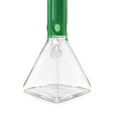 Fortune 18" Square Base 7mm Glass Bong – 50mm Neck