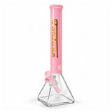 Fortune 18" Square Base 7mm Glass Bong – 50mm Neck