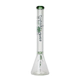 Johnny Green | 20″ 9mm Beaker with Elephant Joint and Grid Percolator Slide – Green (MJG-004)