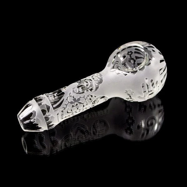 Buddha Clear 4.5-Inch Borosilicate Hand Pipe