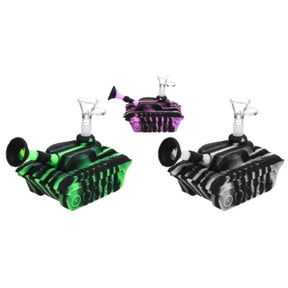The MST Resin · Silicone · Plastic Bong MSTS182 - Military Tank Silicone Water Bong MSTS182 - Military Tank Silicone Water Bong