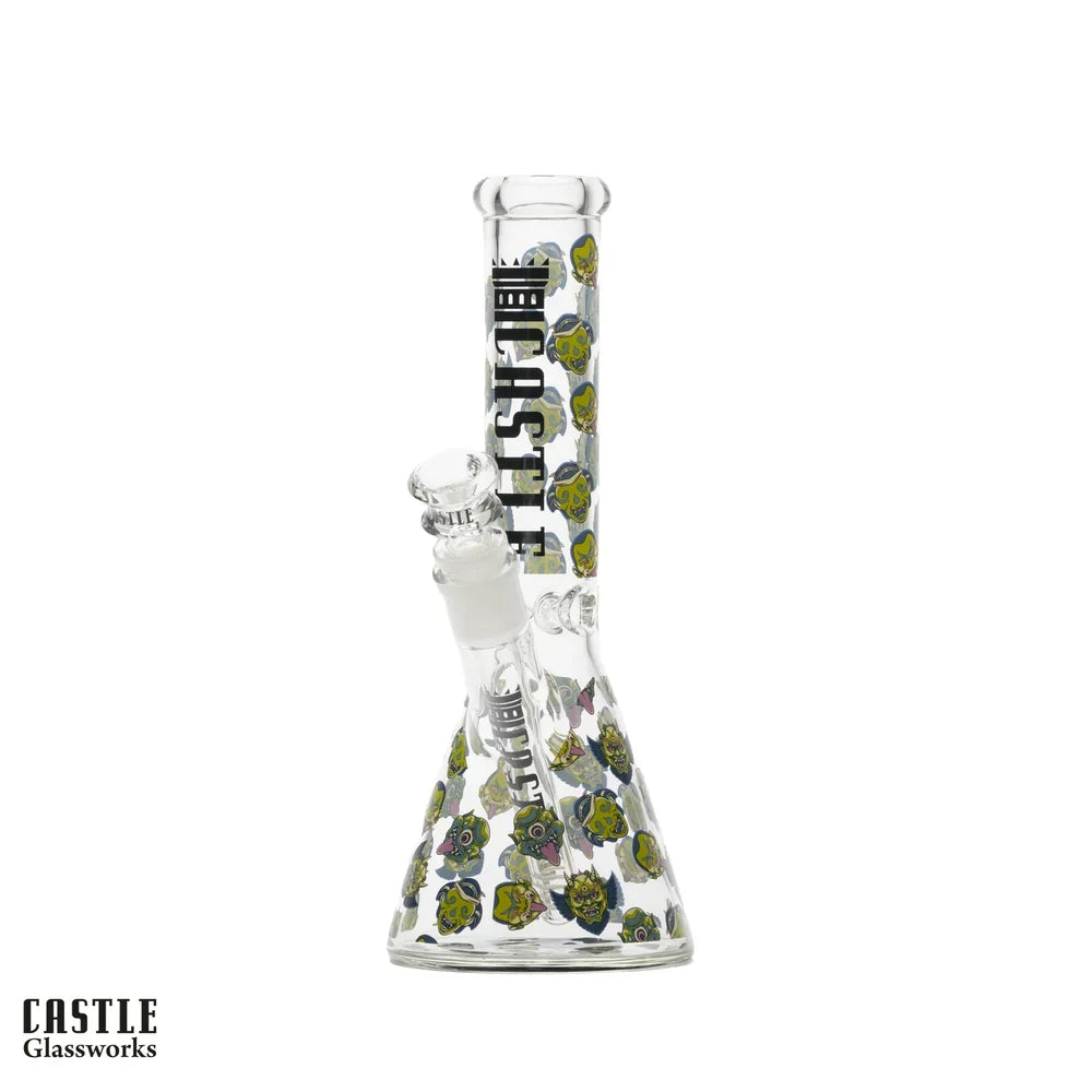 Mask 10" 5 mm Horror Beaker Bong