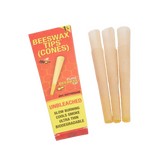 BEESWAX TIPS™ 1-1/4 PRE ROLLED CONES BOX OF 21