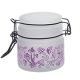 Purple Mushroom Glass Storage Jar-Multiple Sizes Available [SMKZ-142]