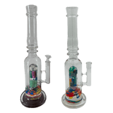16" Assorted Center Piece Glass Waterpipe – 14mm Bowl