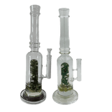 16" Assorted Center Piece Glass Waterpipe – 14mm Bowl
