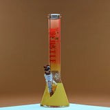 Castle Glassworks 16" Samurai Beaker Bong – 9mm Glass