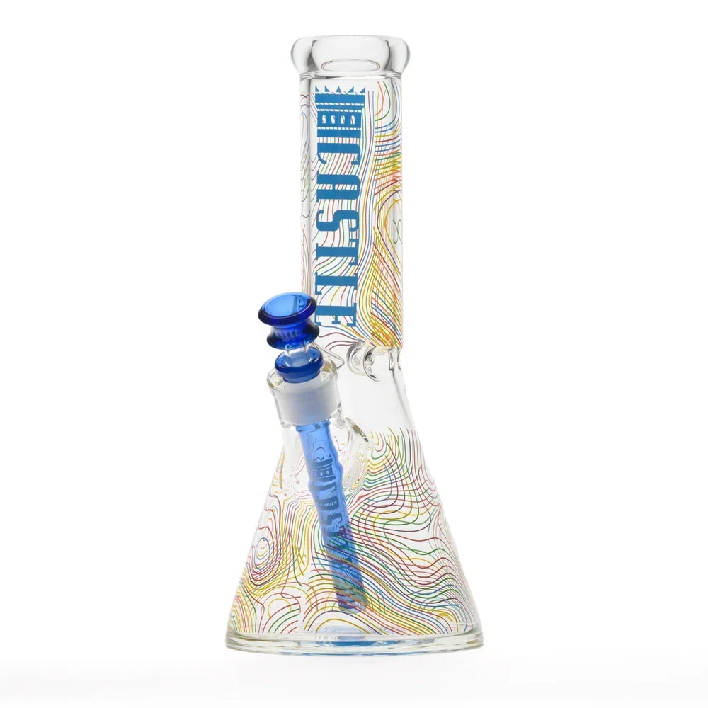 Squigz 12" Topography Beaker Bong with 19 mm Joint