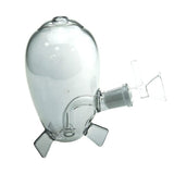 Canadian Distributor Glass Bong 4″ Grey Rocket Glass Bong [XD022] 4″ Grey Rocket Glass Bong [XD022]