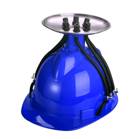 Helmet-Style Multi-Hose Smoking Device