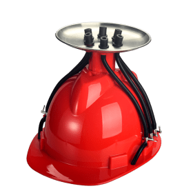 Helmet-Style Multi-Hose Smoking Device