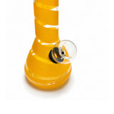 6-Inch Spiral Stripe Mini Beaker Bong - Assorted Colours