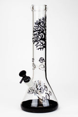 14" Tree of Life classic beaker glass bong