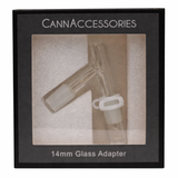 CannAccessories Angled Reclaim 14mm Male to 14mm Female Adapter