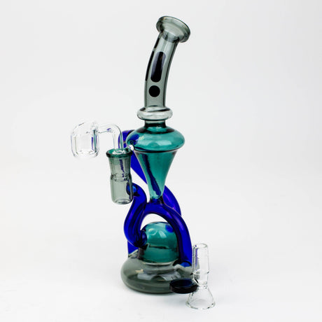 ONE Glass Bong Infyniti | 10" Glass 2-in-1 recycler ( GP1933 ) Infyniti | 10" Glass 2-in-1 recycler ( GP1933 )