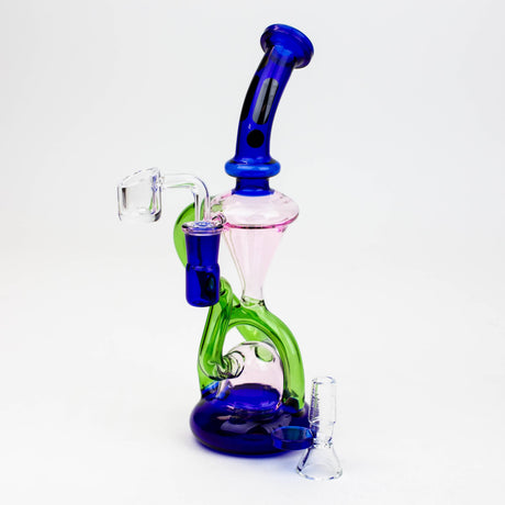 ONE Glass Bong Infyniti | 10" Glass 2-in-1 recycler ( GP1933 ) Infyniti | 10" Glass 2-in-1 recycler ( GP1933 )