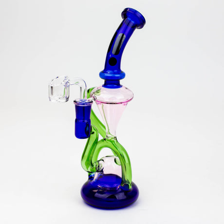 ONE Glass Bong Infyniti | 10" Glass 2-in-1 recycler ( GP1933 ) Infyniti | 10" Glass 2-in-1 recycler ( GP1933 )