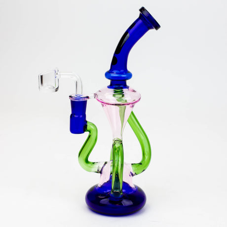 ONE Glass Bong Infyniti | 10" Glass 2-in-1 recycler ( GP1933 ) Infyniti | 10" Glass 2-in-1 recycler ( GP1933 )