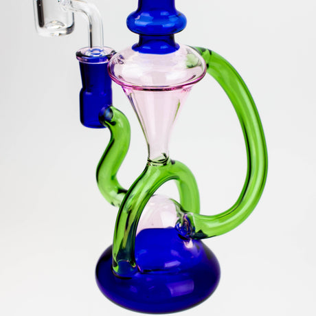 ONE Glass Bong Infyniti | 10" Glass 2-in-1 recycler ( GP1933 ) Infyniti | 10" Glass 2-in-1 recycler ( GP1933 )
