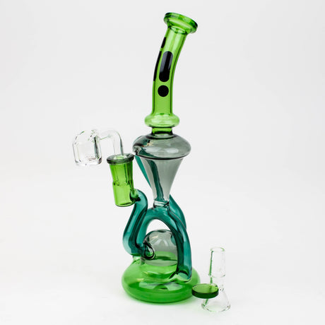 ONE Glass Bong Infyniti | 10" Glass 2-in-1 recycler ( GP1933 ) Infyniti | 10" Glass 2-in-1 recycler ( GP1933 )
