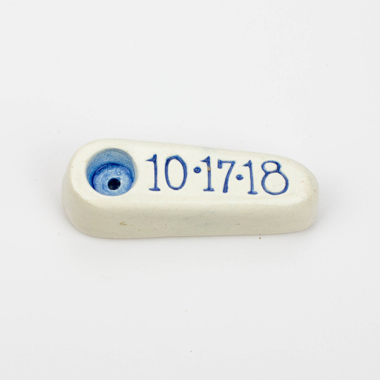 Handmade Ceramic Smoking Pipe [10.17.18]