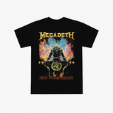 Megadeth | “New World Order” Short Sleeve Unisex Black T-Shirt – Officially Licensed Rock Band Tee
