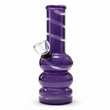 6" Coloured Glass Bubble Water Pipe