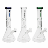 Apex 12" Single Dome Perc Beaker Glass Bong