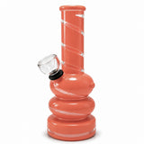 6" Coloured Glass Bubble Water Pipe