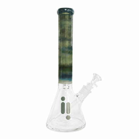 ONE Glass Bong Infyniti 16" 7 mm Beaker Bong with Tornado Perc Infyniti 16" 7 mm Beaker Bong with Tornado Perc
