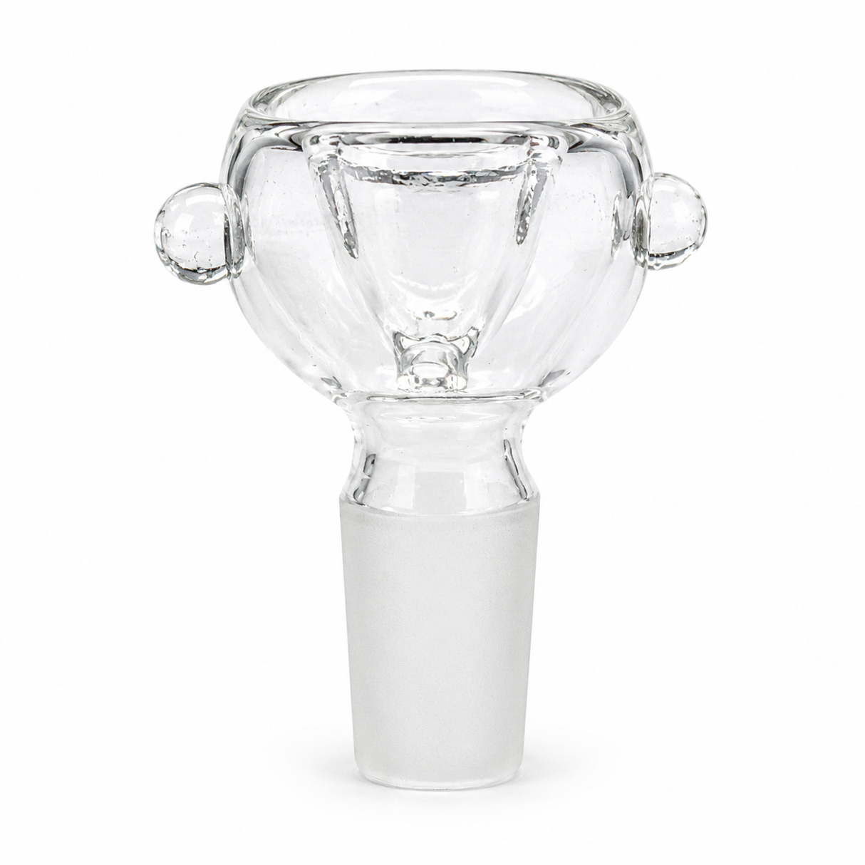 2" Clear Round 14 mm Glass Bowl