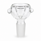 2" Clear Round 14 mm Glass Bowl