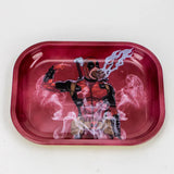 Smoking Cat Distribution Rolling Tray Small Novelty Metal Rolling Tray Novelty Rolling Tray - Small, Bold & Mess-Free