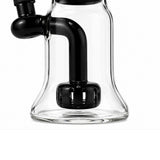 Pipe à dab en verre Circ Perc 8" avec touches de couleur
