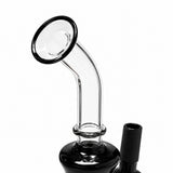 Pipe à dab en verre Circ Perc 8" avec touches de couleur