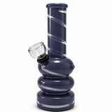 6" Coloured Glass Bubble Water Pipe