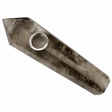 Acid Secs Productions Inc. Quartz · Stone Pipe Acid Secs Smokey Quartz Crystal Pipe with Choke Acid Secs Smokey Quartz Pipe - Crystal Hand Pipe