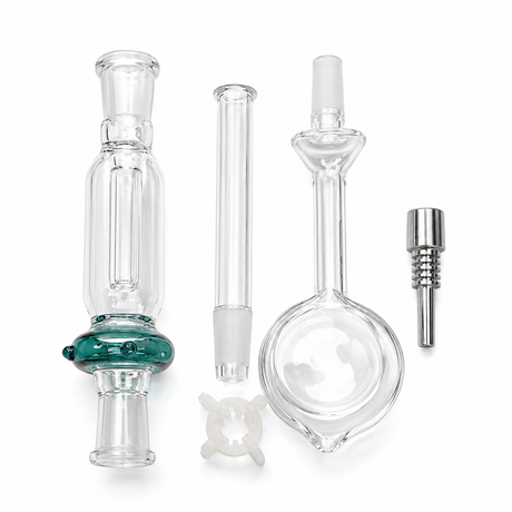 ONE Nectar Collector Nectar Collector Kit With Glass And Titanium Nail and Nectar Pipe-Assorted Color Nectar Collector Kit With Glass And Titanium Nail and Nectar Pipe-Assorted Color