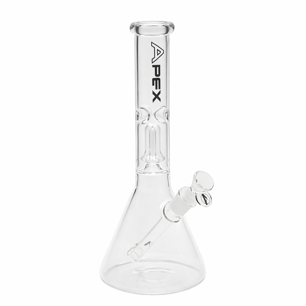 Apex 12" Single Dome Perc Beaker Glass Bong