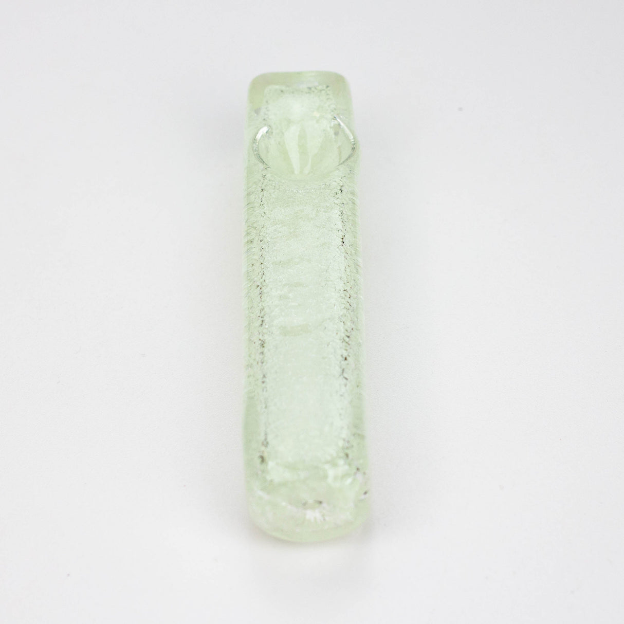 4" soft glass glow in the dark hand pipe [9189] Pack of 2