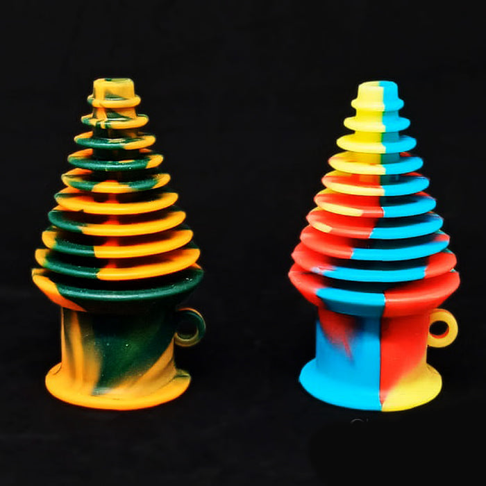 Cache-embout buccal en silicone HIT pour bangs et pipes à eau